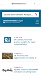 Mobile Screenshot of environment-analyst.com